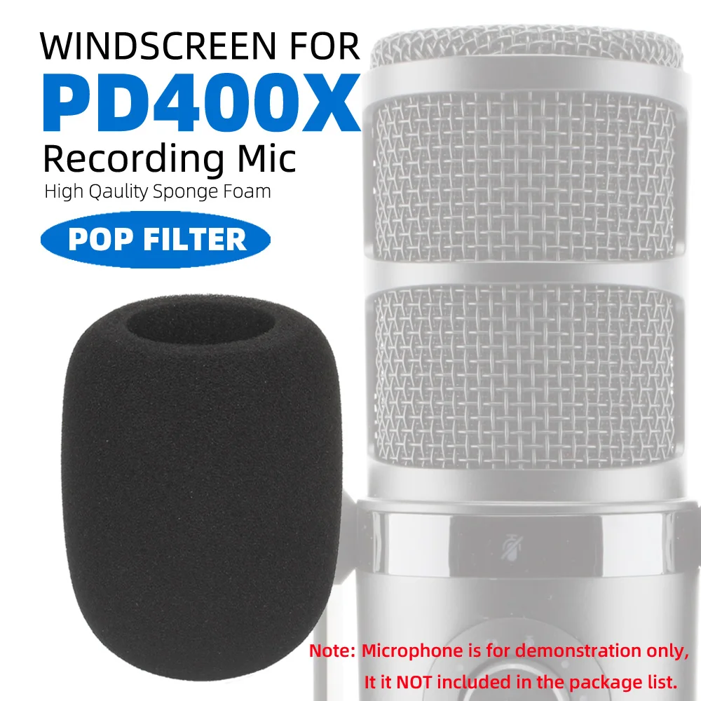 SnapVox Windscreen for MAONO PD400x PD400X Mic