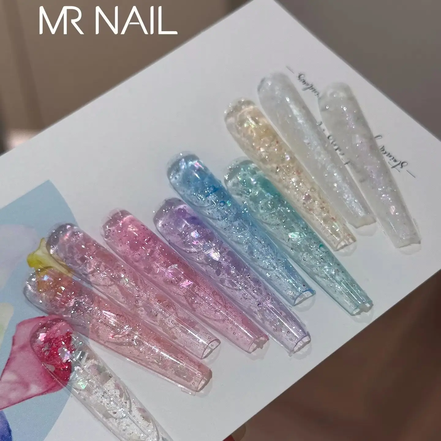 MR NAIL Shell Extension Glue Acetic Acid Nail Art Constructing Nail Film Extension Paperless Base Coat Nail Polish Nail Salon