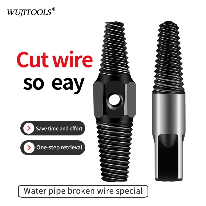 Tap Extractor Water Pipe, Double Head Screw Break, Slide Tap