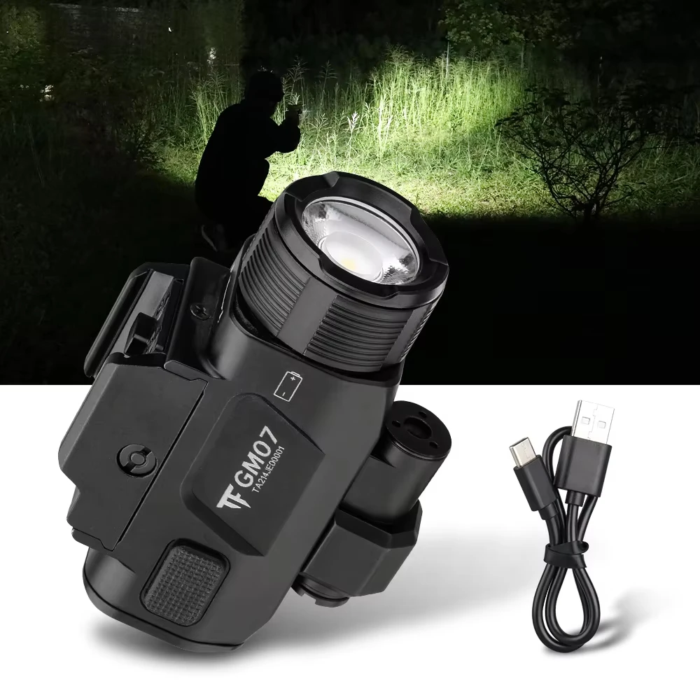 trustfire-gm07-flashlights-green-beam-1050lumen-quick-release-2-modes-16340-ip65-for-common-use-pistol-tactical-torch