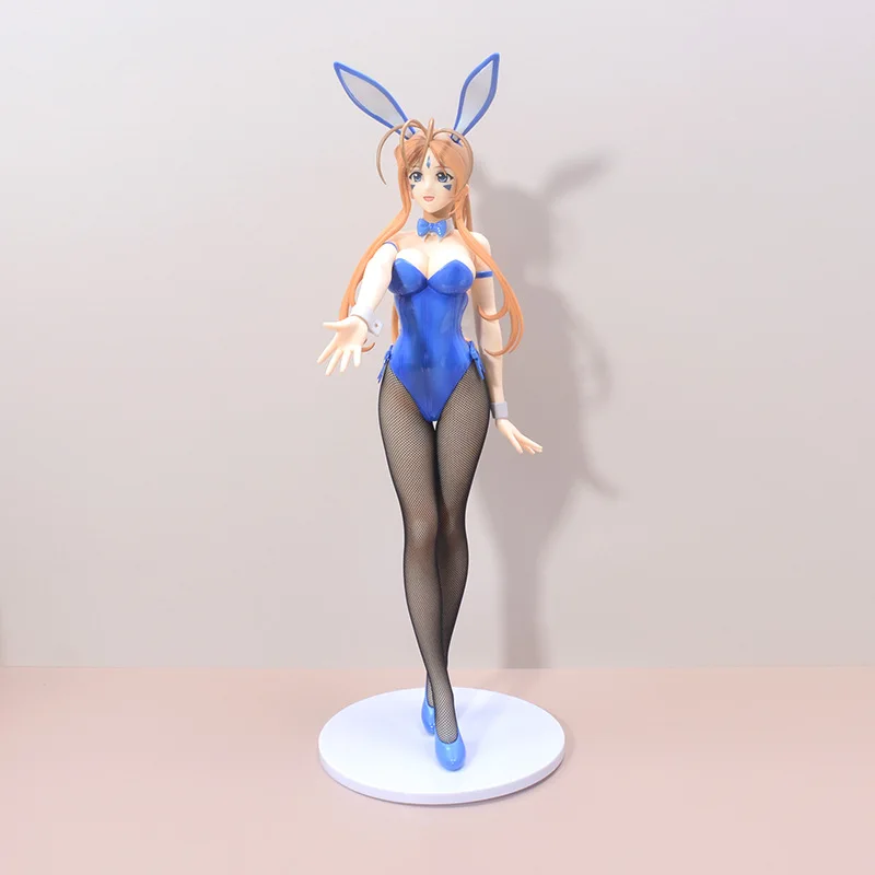 43cm Ah! My Goddess Belldandy Bunny Girl Beautiful Action 1/4 Figure Model Statue Boy Collection Desktop Decoration Ornament Toy