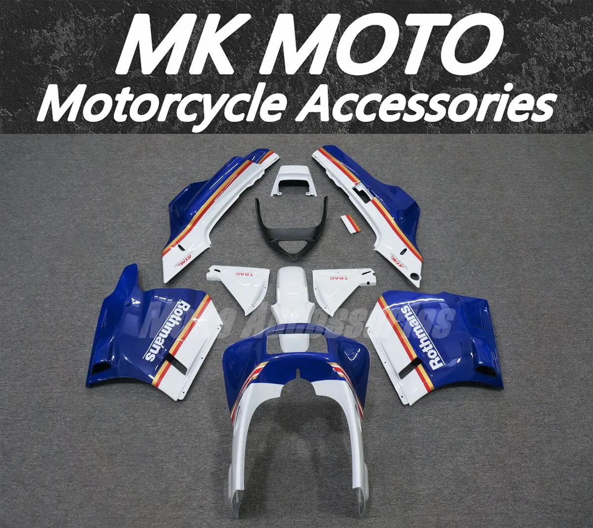 

Комплект обтекателей для мотоцикла, подходящий для NS400R 1986, комплект кузовных работ, высокое качество, инъекция ABS, синий, белый, желтый