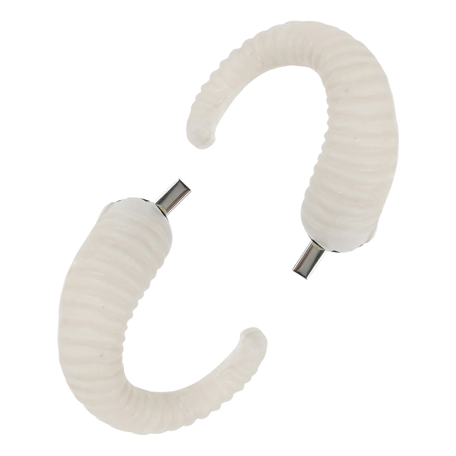 

A Pair of Sheep Horns Hairclip Unique Artificial Sheep Horns Perfect for Halloween Cosplay Party Accessories