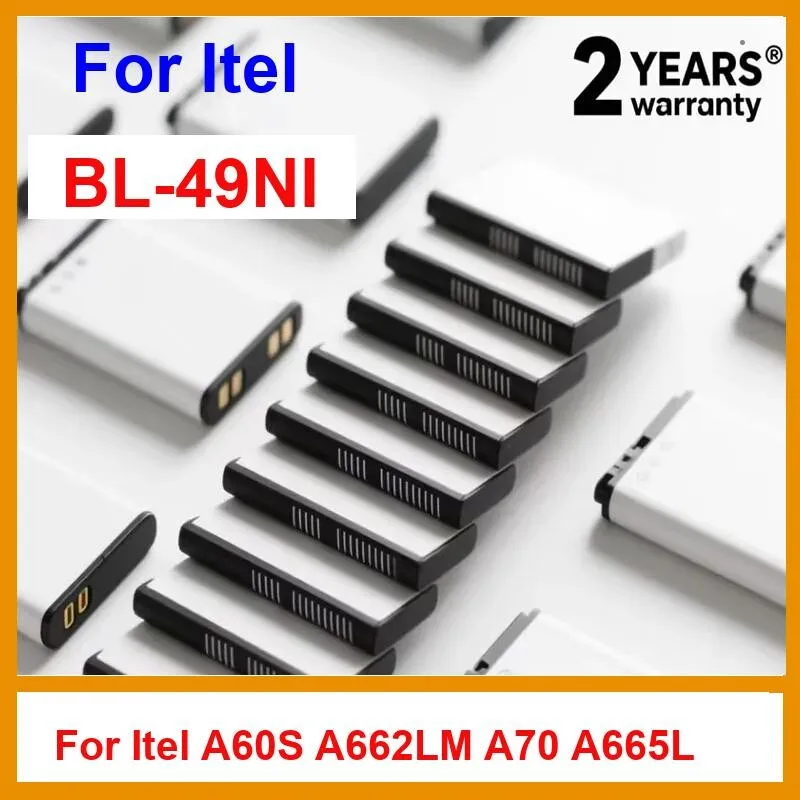 5000Mah For Itel A60S A662LM A70 A665L Mobile Phone Battery BL-49NI Stable Power Supply