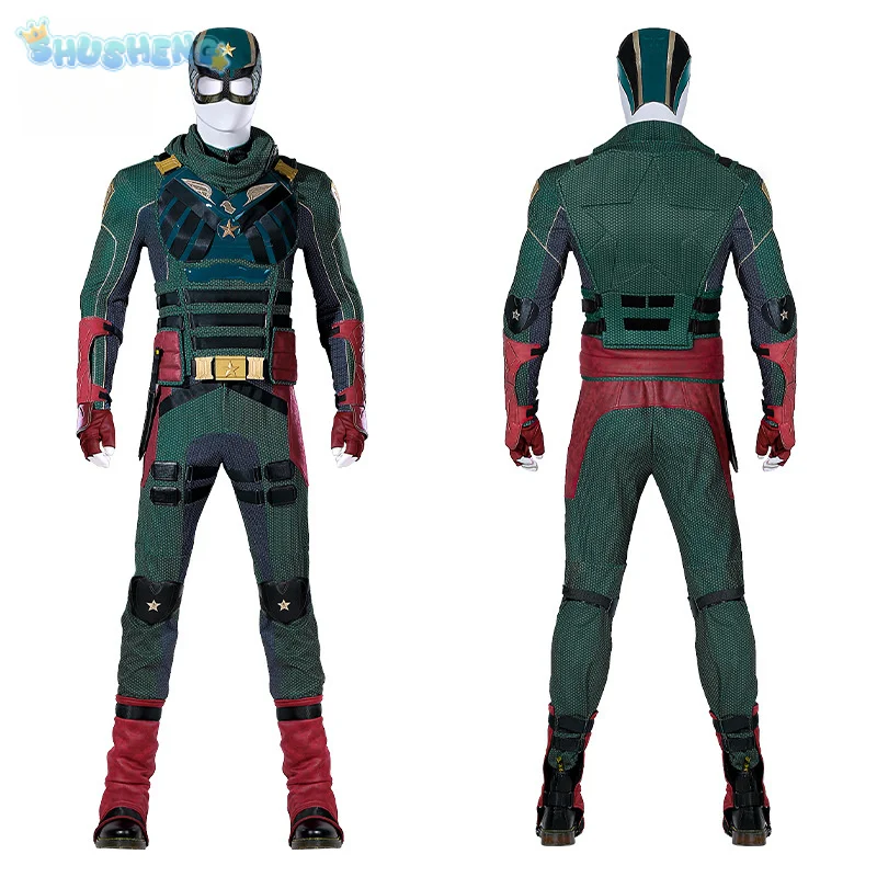 New Homelander Cosplay Costume The Boys Jumpsuit Cloak Belt Gloves Boots To Choose For Game Halloween Party Made XS-XXXL