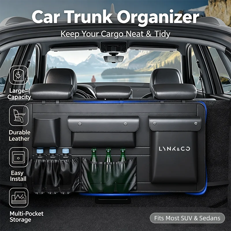 Car Rear Seat Back Storage Bag - Car Trunk Organizer Foldable Storage Box 评论和价格