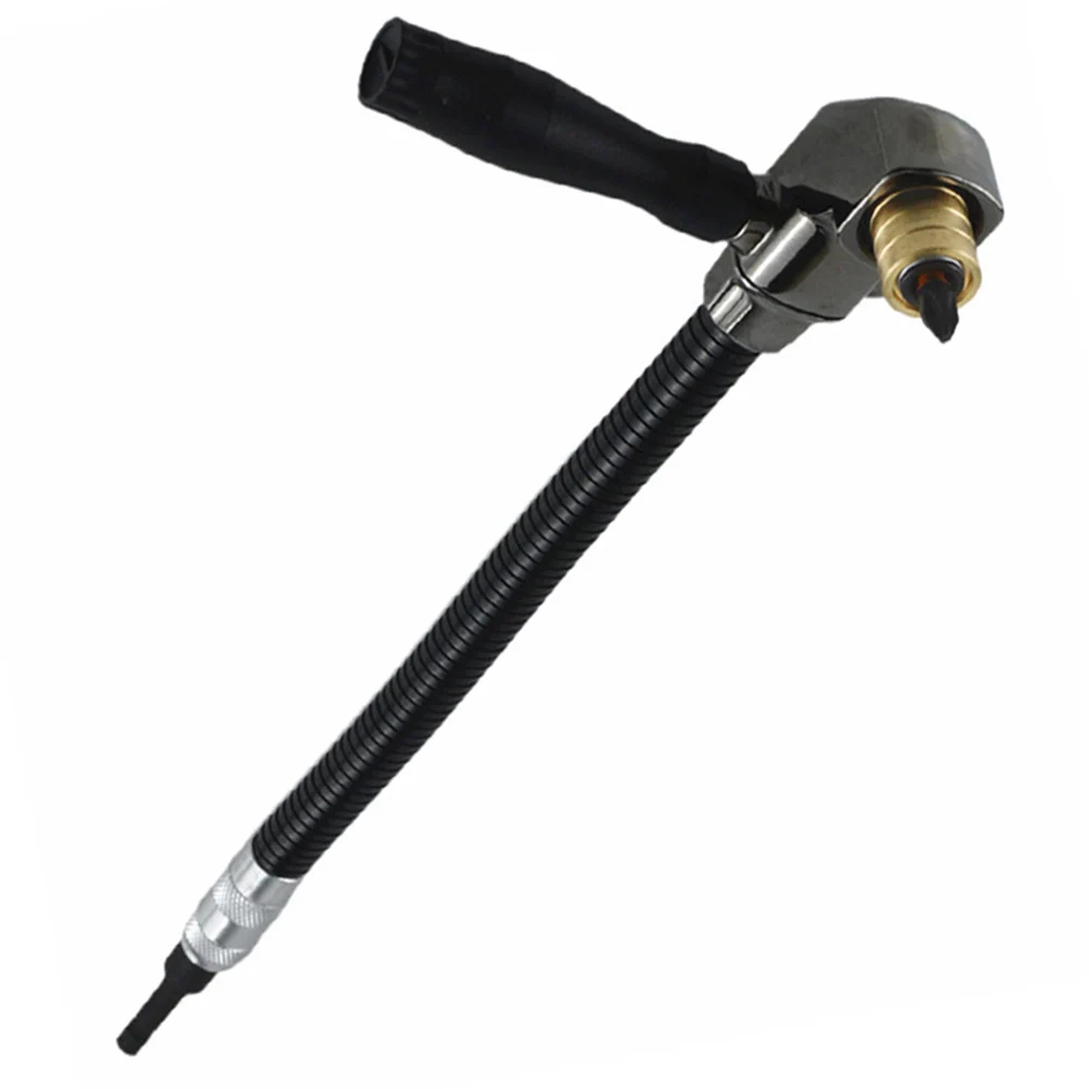 DIY Projects Right Angle Drill Adjustable Flexible Hex Screwdriver 90 Degree Extension Compact Repair Tool Hexagon Socket