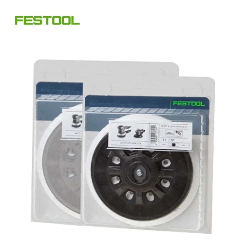 Original Festool 6 Inch 150mm Dust Free Soft/Hard Sanding Pad Sander Backing Plate Hook Loop Sander For Car Polishing Grinding