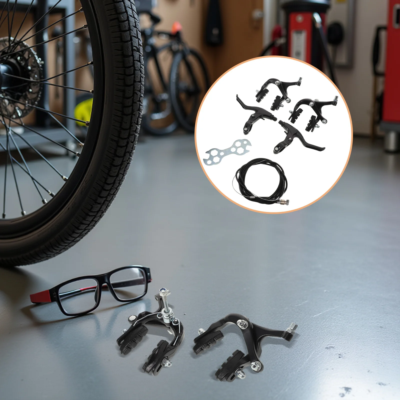 

Комплект универсальных гидравлических дисковых тормозов для велосипеда (передний и задний), алюминиевые тормозные ручки, полный комплект с калиперами и внутренними/внешними тросами