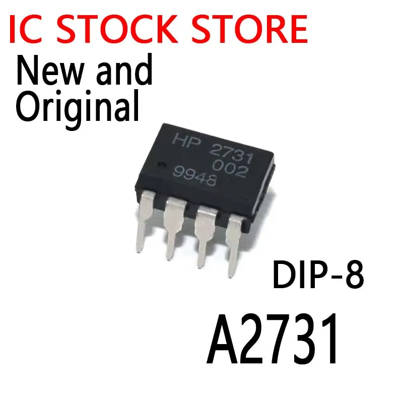 10PCS New and Original HCPL2731 DIP-8 HCPL-2731  HP2731   A2731