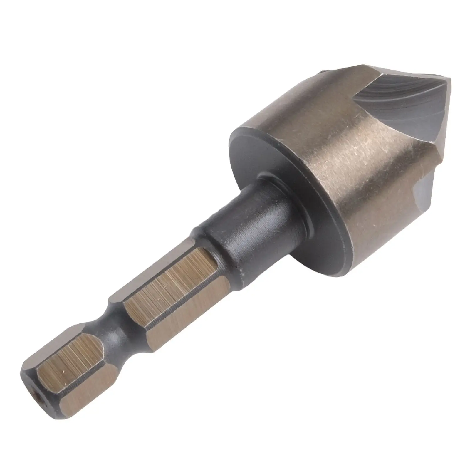 5 for flute Countersink Bit Countersink Drill Bit Professional Use DIY Projects Hexagonal Shank Secure Grip Smoother Drilling