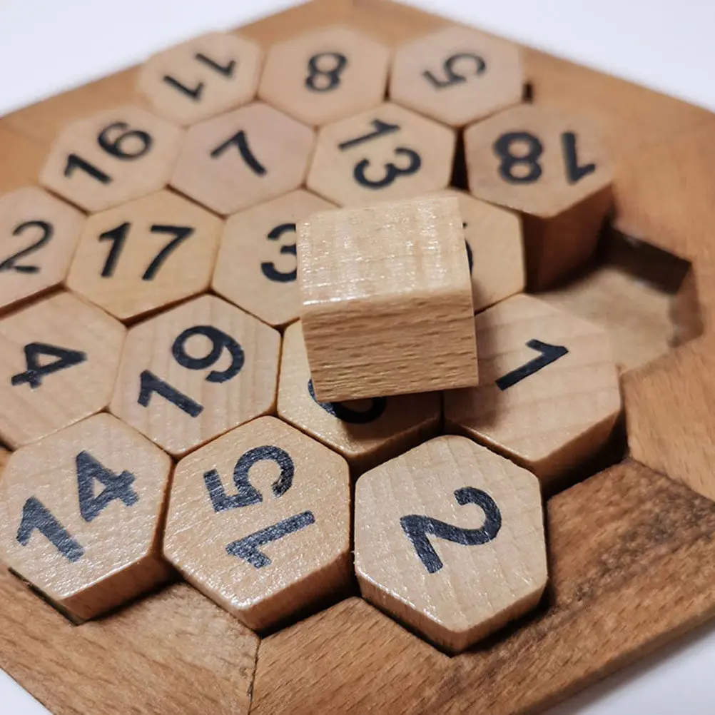 

Набор деревянных развивающих пазлов-головоломок для раннего обучения, подарок на день рождения для детей, для развития мозга и когнитивных способностей