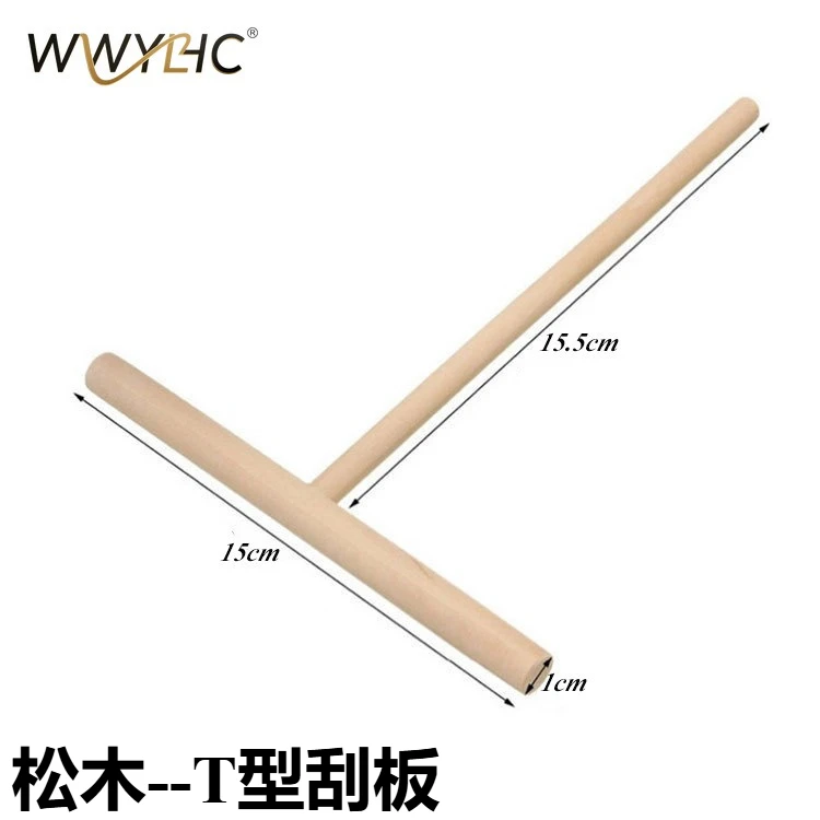 

Applicable To T-shaped Pancake Fruit Rake Round Head Baking Tool T-shaped Fried Egg Cake Batter Pancake Scraper Shovel