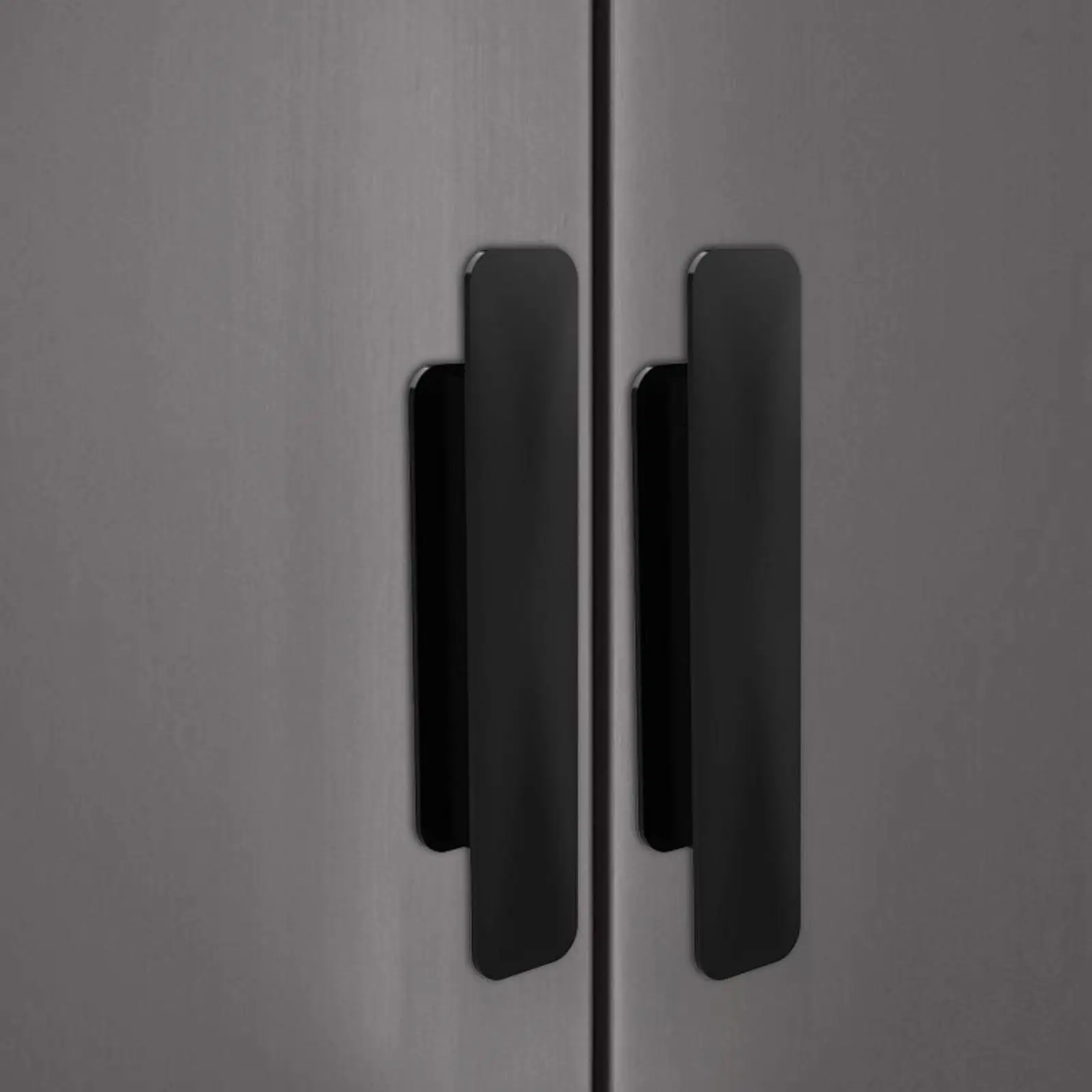 Elegant Self Adhesive Cabinet Drawer Handle ABS Plastic Pull Knob for Living Room Cupboard and Drawers