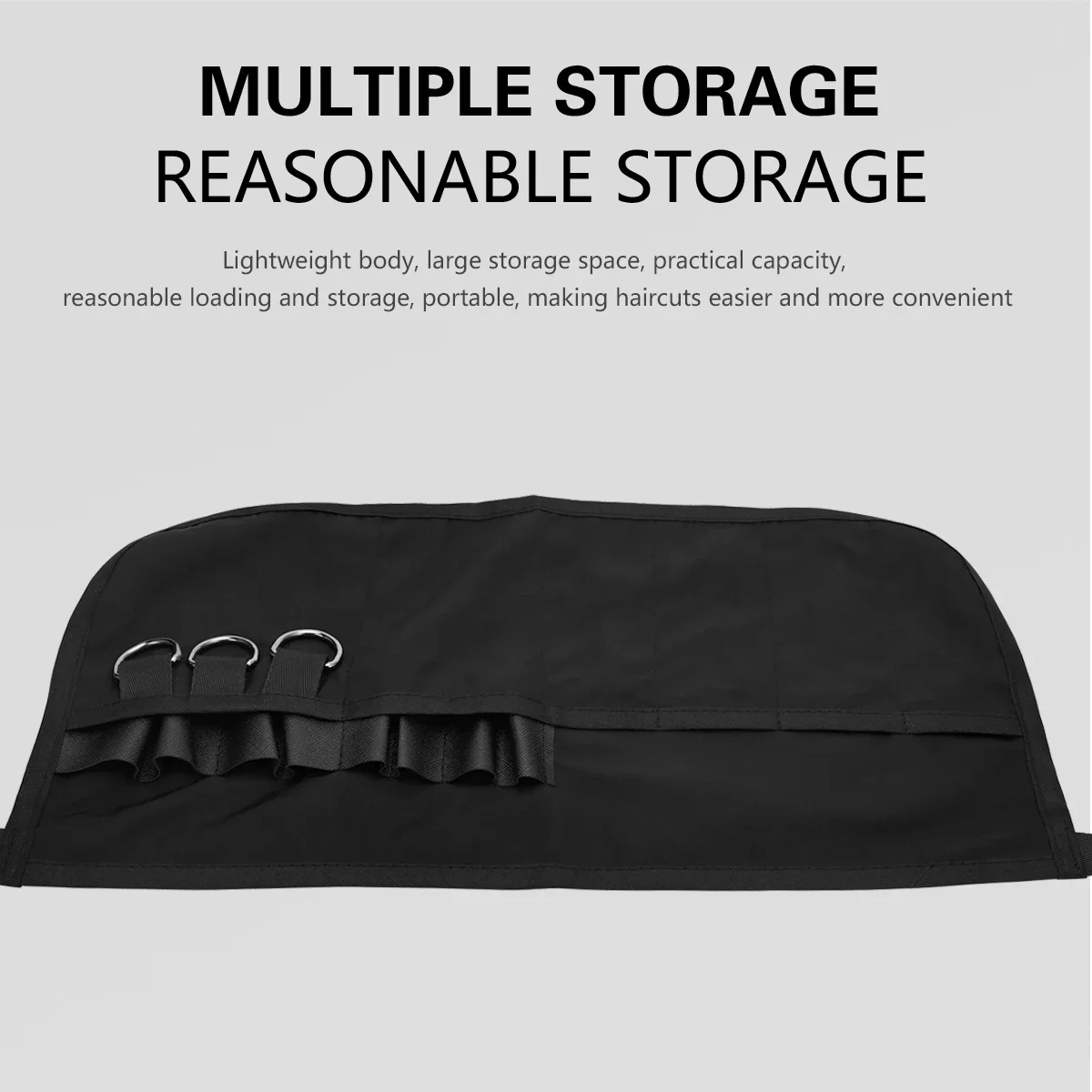 Adjustable Hairdressing Barber Tool Waist Bag Scissor Comb Case Storage Belt Barbershop Apron Hair Scissor Holder
