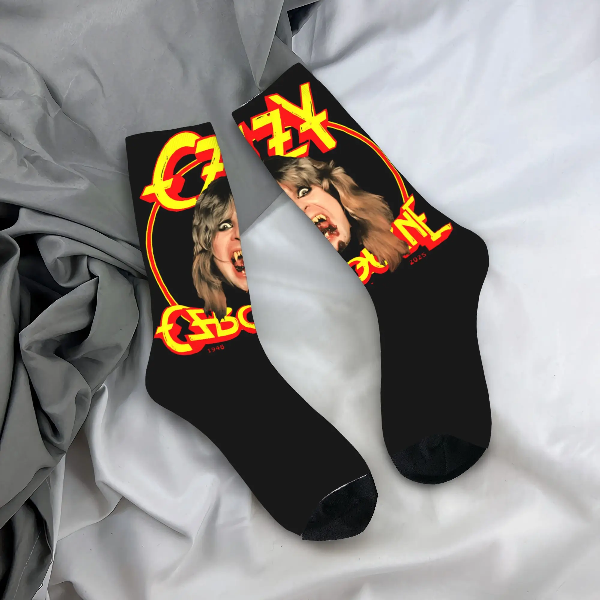 

Ozzys Osbournes Socks Pattern Stockings Anti Skid Women Men Socks Medium Soft Winter Leisure Skateboard Socks