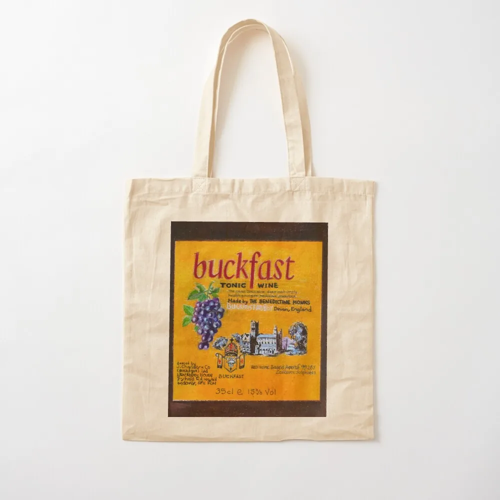 Half Bottle O' Your Finest Buckfast Sir Tote Bag university shopper bag tote bag women Gift