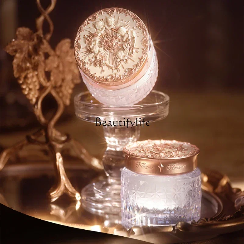 Flower Knows Little Angel Moisturizing Foundation Primer Oil Control Makeup Is Not Easy to Get Stuck Powder