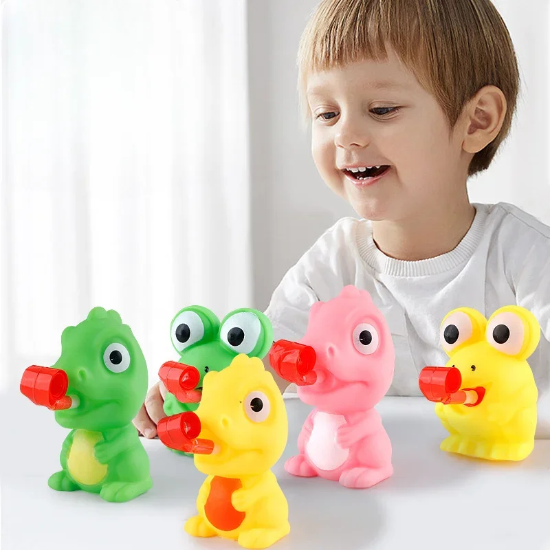 Children Creative Squeeze Toys Pinch Frog Dinosaur Sticking Tongue Out Relieve Stress Relief Toy Christmas Gifts for Kids