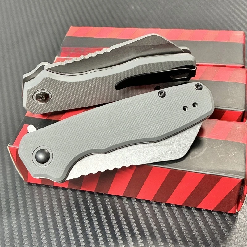 في الهواء الطلق التخييم بقاء للطي سكين جيب 8CR13MOV شفرة النايلون الألياف الزجاجية مقبض التكتيكية المحمولة سكاكين الفاكهة EDC أدوات