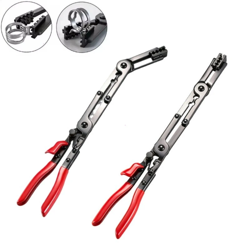 

1PC Auto repair Tools Adjustable Clamp Tool for Automotive Hose Pipes Reach Hose Clamp Pliers Set Fuel Oil Water Hose