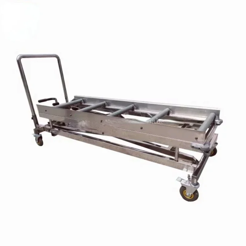 manufacturer funeral equipments mortuary body lifter coffin transfer cart