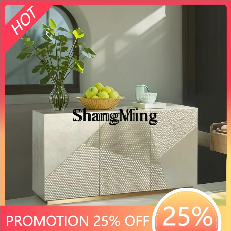 

CL simple modern high-end dining side cabinet living room decorative cabinet bedroom locker