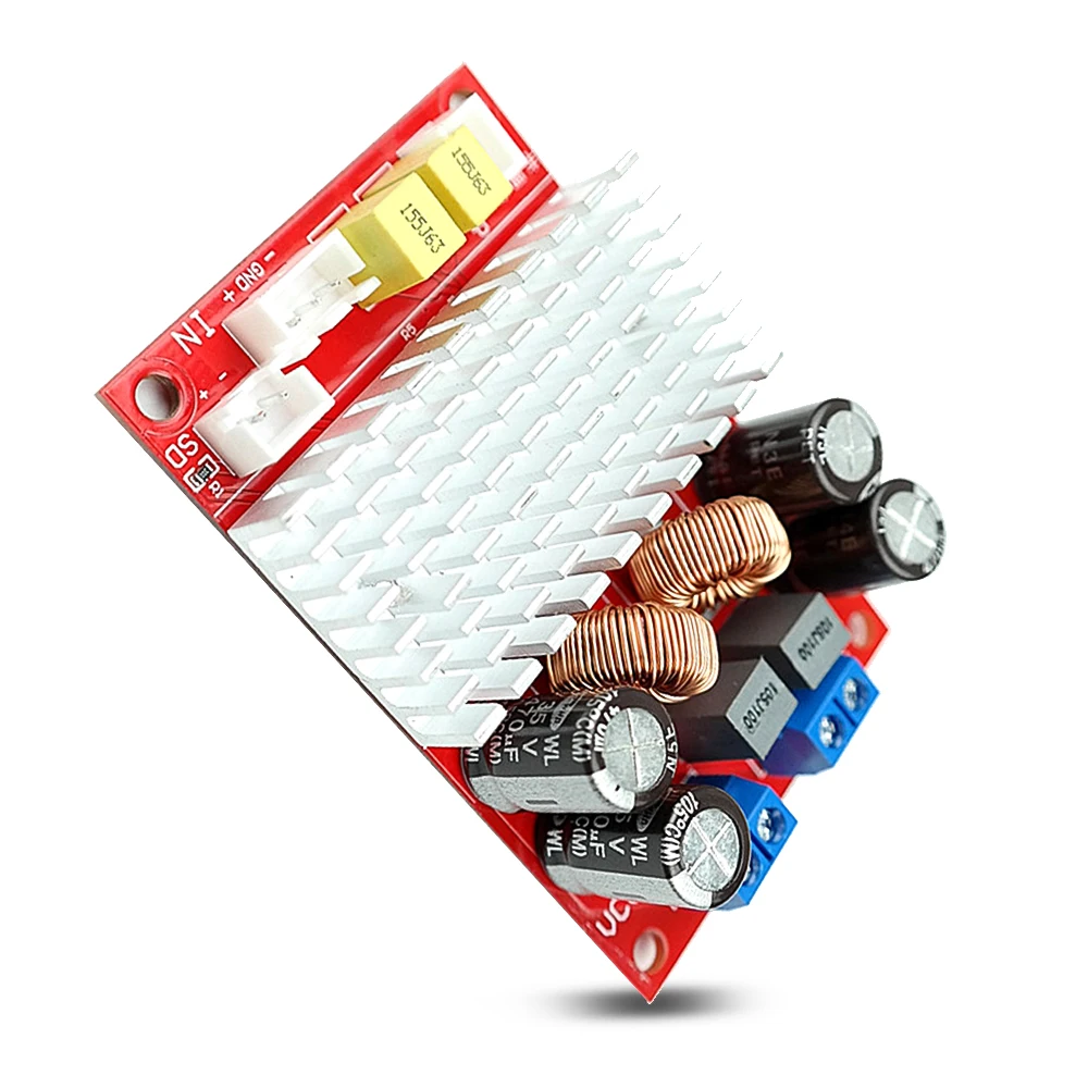 Imagem -02 - Placa de Amplificador de Potência Digital Alta Potência Mono Única Fonte Pode Ser Equilibrada Entrada 130w Dc534v Cs8683