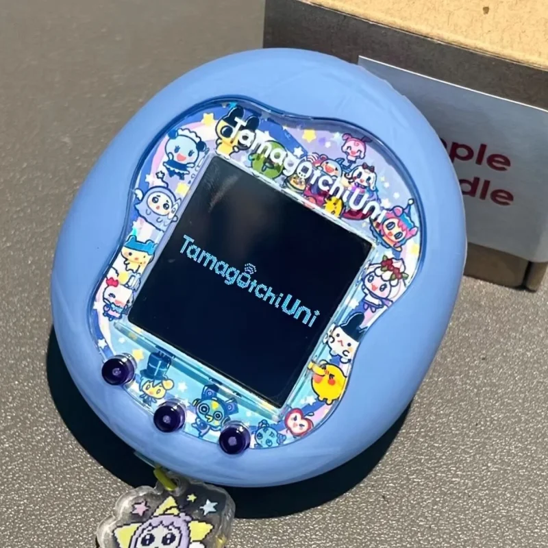 

НОВЫЙ Bandai Tamagotchi Uni умный защитный чехол силиконовый чехол ангел и дьявол аниме фигурка украшение мультяшный кулон день рождения G