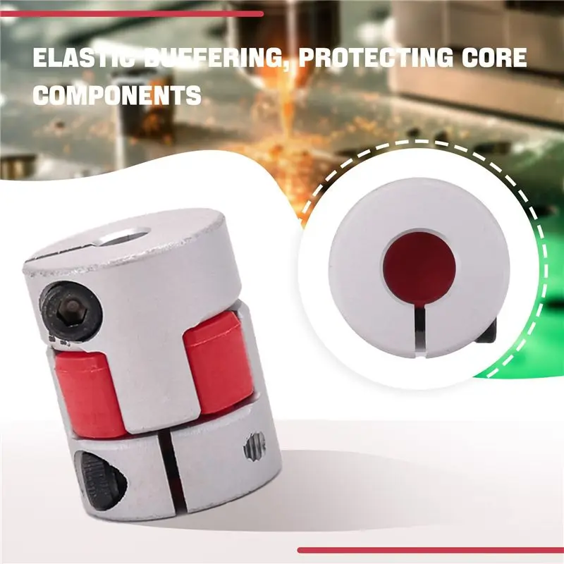 PERFECT MODERN 4Pcs 5Mmx8mmx25mm CNC Stepper Motor Flexible Plum Jaw Shaft Coupling Coupler New