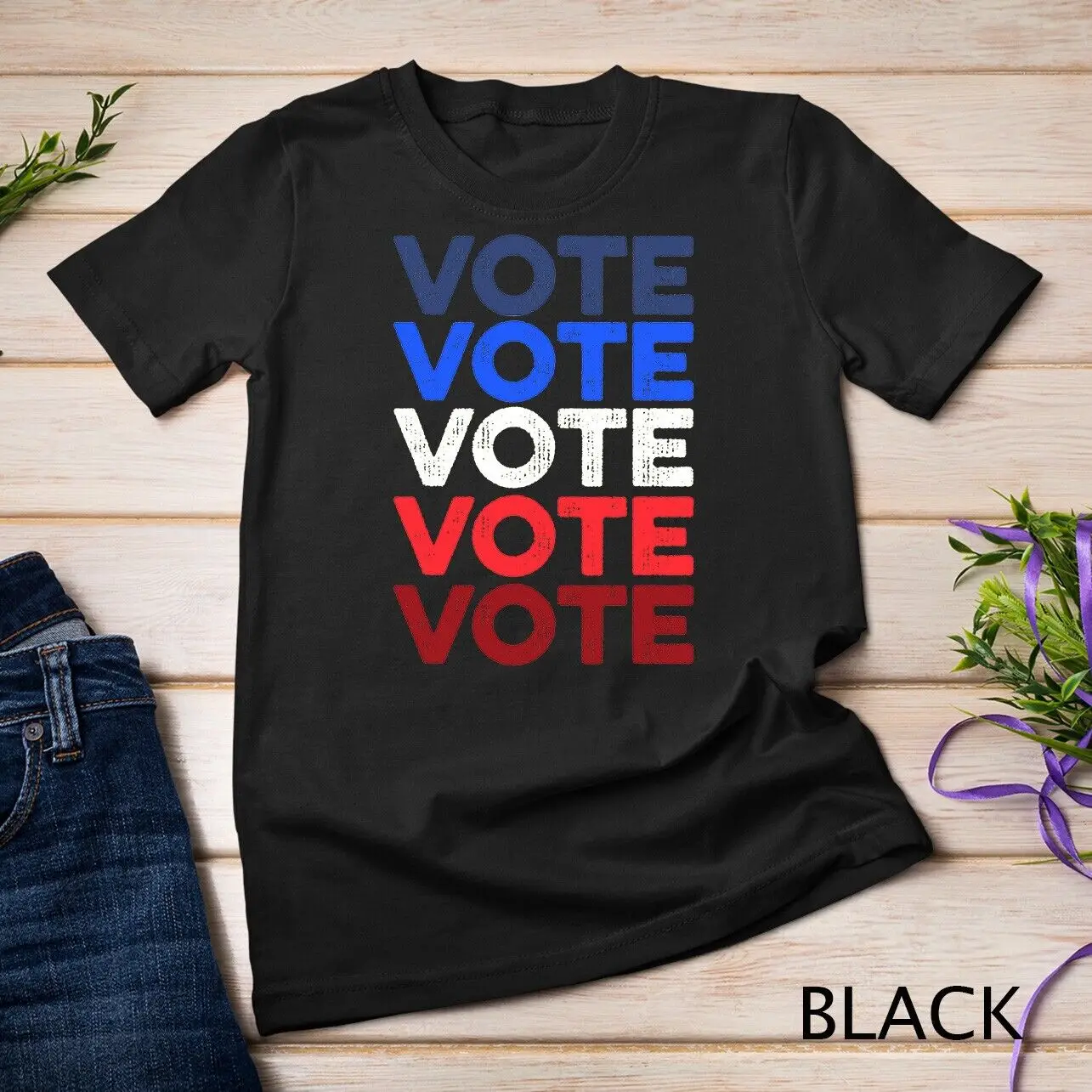 

Gradient Vote T Shirt Retro Vintage Election 2024 Voter