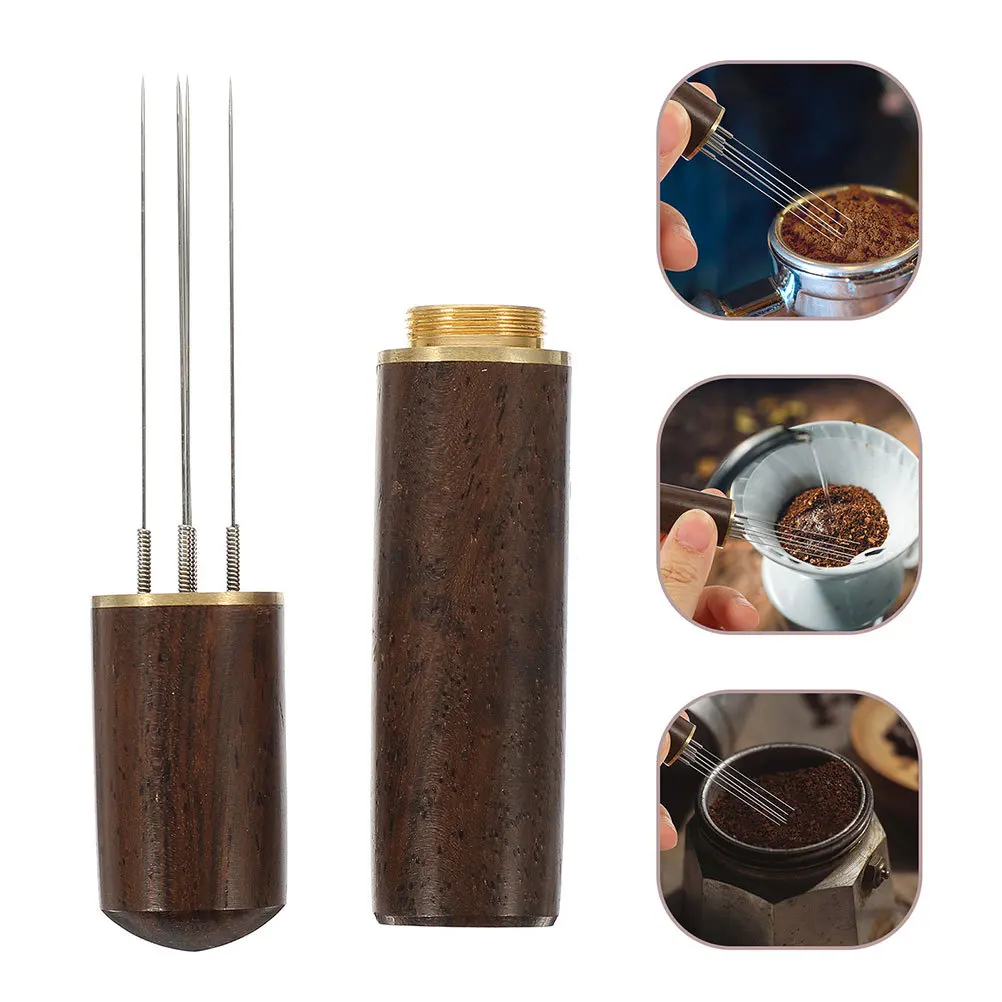 

2pcs Espresso Distributor Stainless Steel Coffee Stirrer Needle For Leveling Powder Kitchen Gadgets Tools Accessories