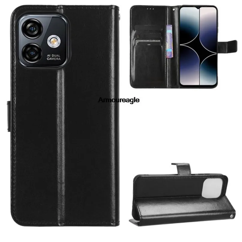 

Чехол для ulefone note 16 pro, классический флип-роскошный чехол для телефона из искусственной кожи, защитный чехол для ulefone note 16 pro, чехол