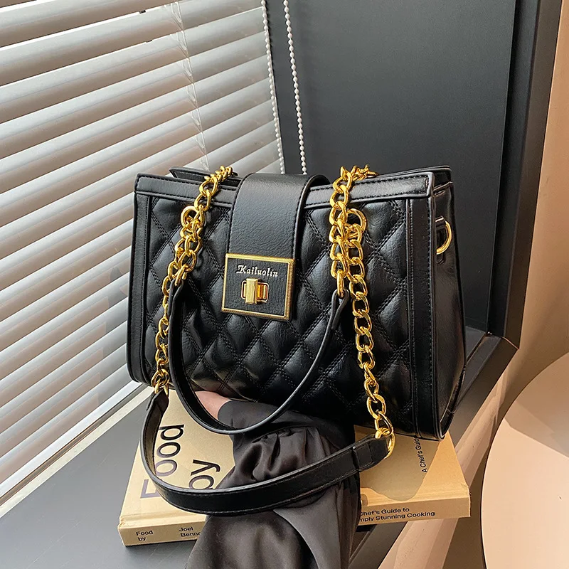 

2025 New Fashion Trend Women's Bag - Popular Casual Messenger Bag, Textured Foreign Style Fashion Shoulder Bag