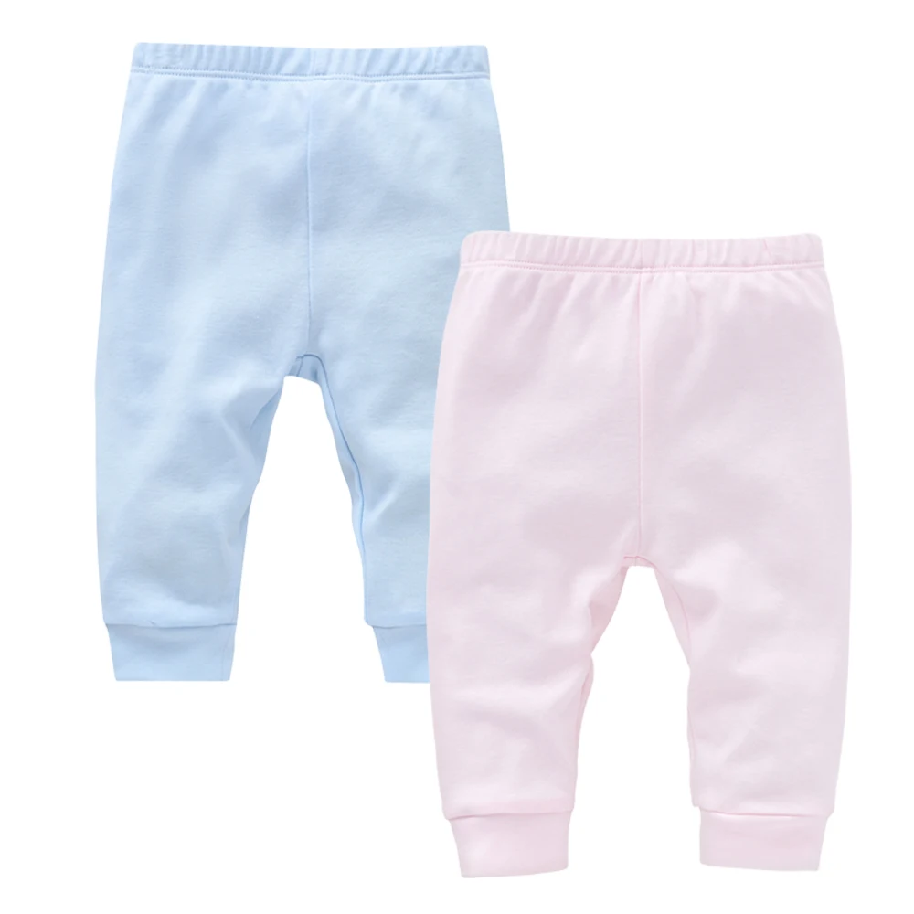 Unisex pantalones largos algodón bebé recién nacido 0-12 meses - imagen 2