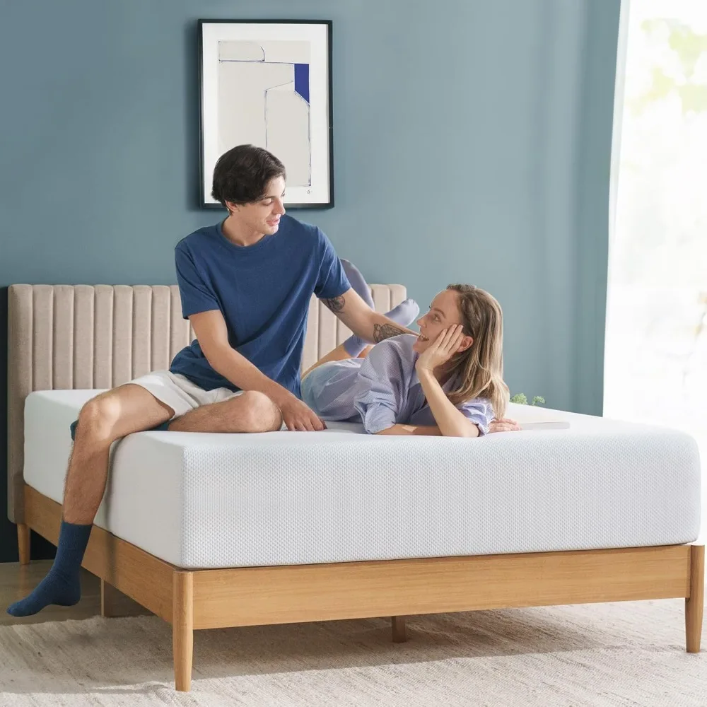 

12 Inch Green Tea Cooling Memory Foam Mattress [New Version], King, Fiberglass Free, Medium Firmness, Cooling Gel Foam, Certifi