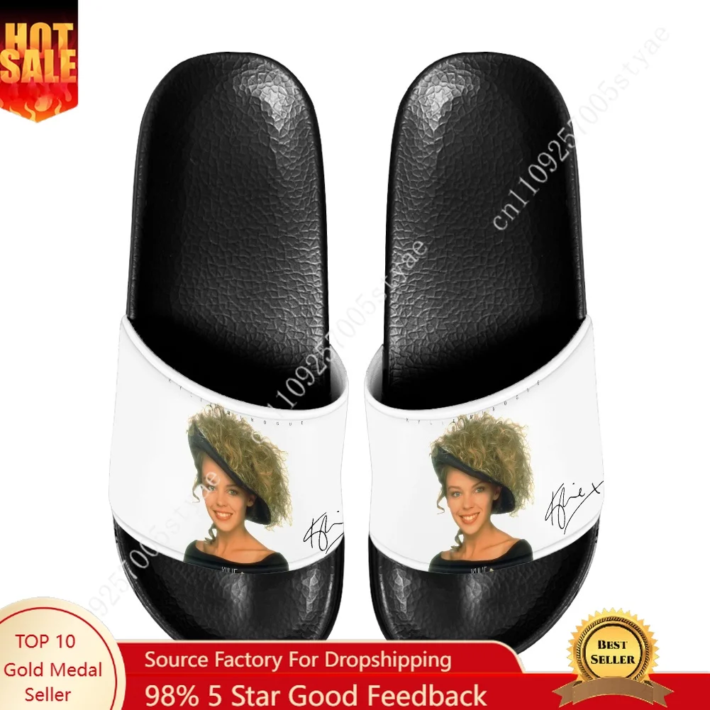 Kylie Minogue Slippers Home Water Shoes Men Women Teenagers Beach Pool Sandals Custom Summer Slipper