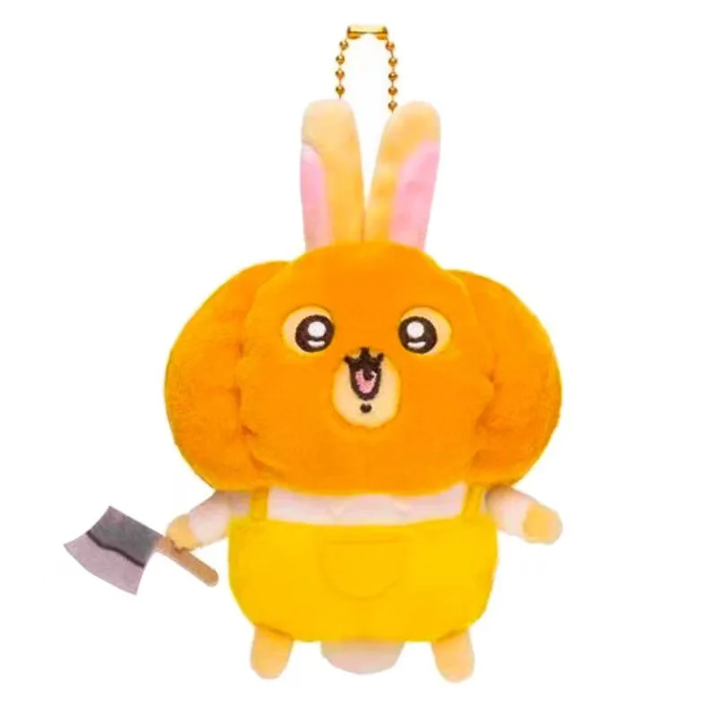 jiyi Halloween-Kürbis-Plüsch-Schlüsselanhänger, Hexenkostüm-Puppe, weicher, flauschiger Taschenanhänger, Sammlerstück, Anime-Feiertagsgeschenk – Detail 1