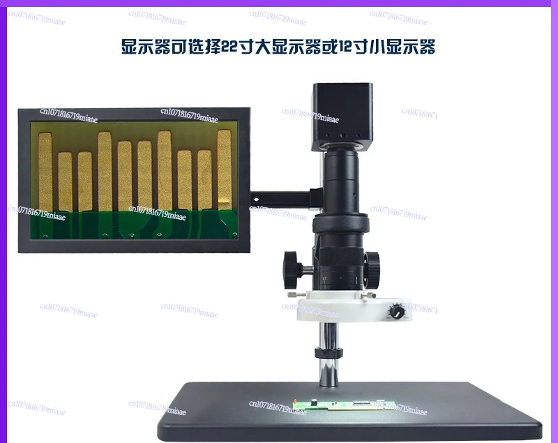 Factory Direct High Definition Ccd Electron Microscope Magnification Detection Digital HDMI Maintenance Measurement Video