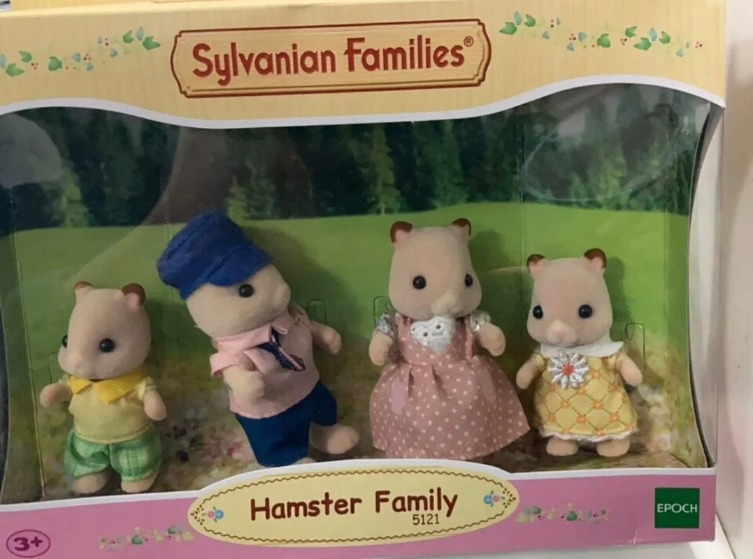 Sylvanian Families Anime Figures A Set Wholesale Doll Toy Collectible Room Ornaments Decor Kawaii Figure Toy Kid Gift