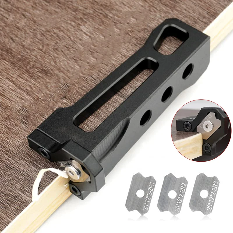 

Woodworking Edge Corner Arc Trimming Manual Planer Wood Board Chamfering Fillet Scraper Deburring Carpentry Tools