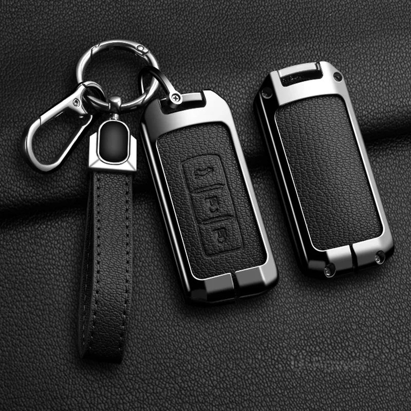 

Alloy Style Fashion Car Key Case Cover Shell Fob for Mitsubishi Outlander Lancer Eclipse Mirage 2/3button Key Chain