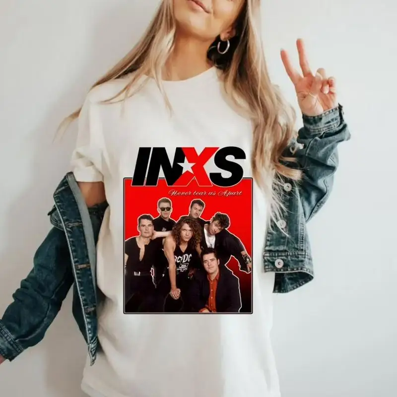 INXS Never Tear Us Apart T shirt size S 5XL