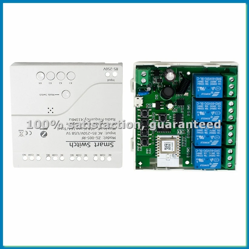 4CH Tuya Zigbee Sma…