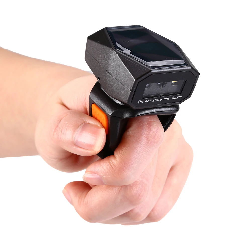 

Eyoyo 2D Носимый кольцевой сканер штрих-кода Мини Портативный 3-в-1 USB Проводной 2,4G Беспроводной Bluetooth сканер пальцев iPad iPhone Android