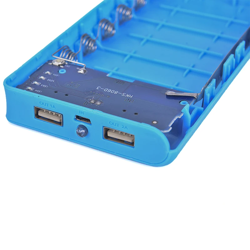 New 6pcs 18650 Battery Holder for Mobile Phone hot USB Power Bank Charger Case DIY Pack view 3