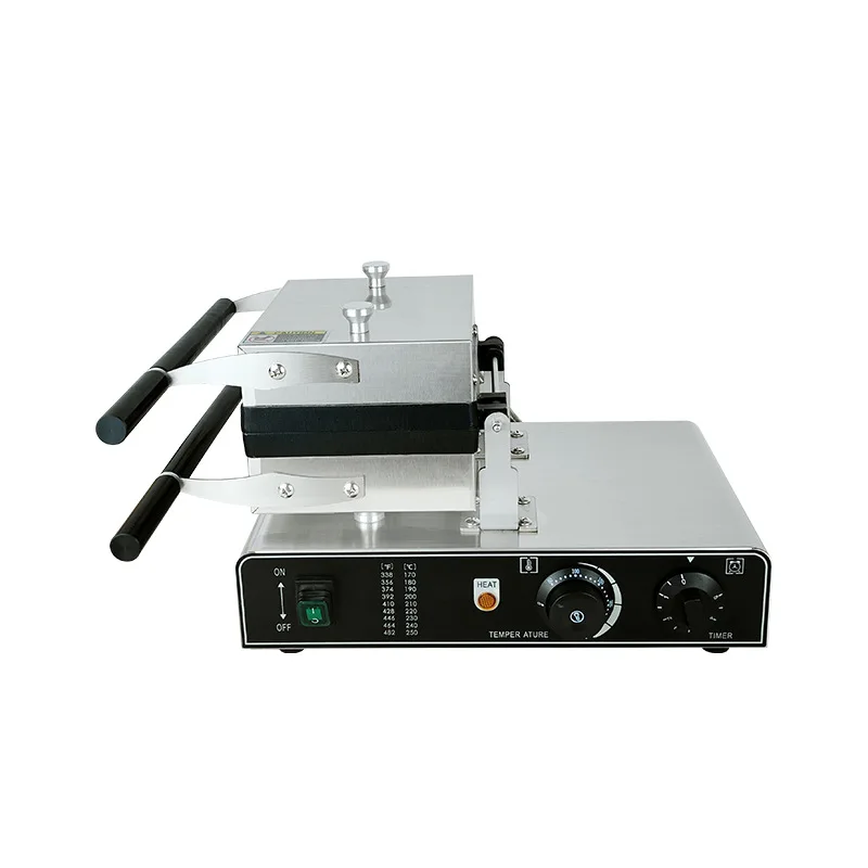 Waffle Maker Machine Commercial Rotational Waffle Making Machine Electric Bread Baker With Non-stick Pans