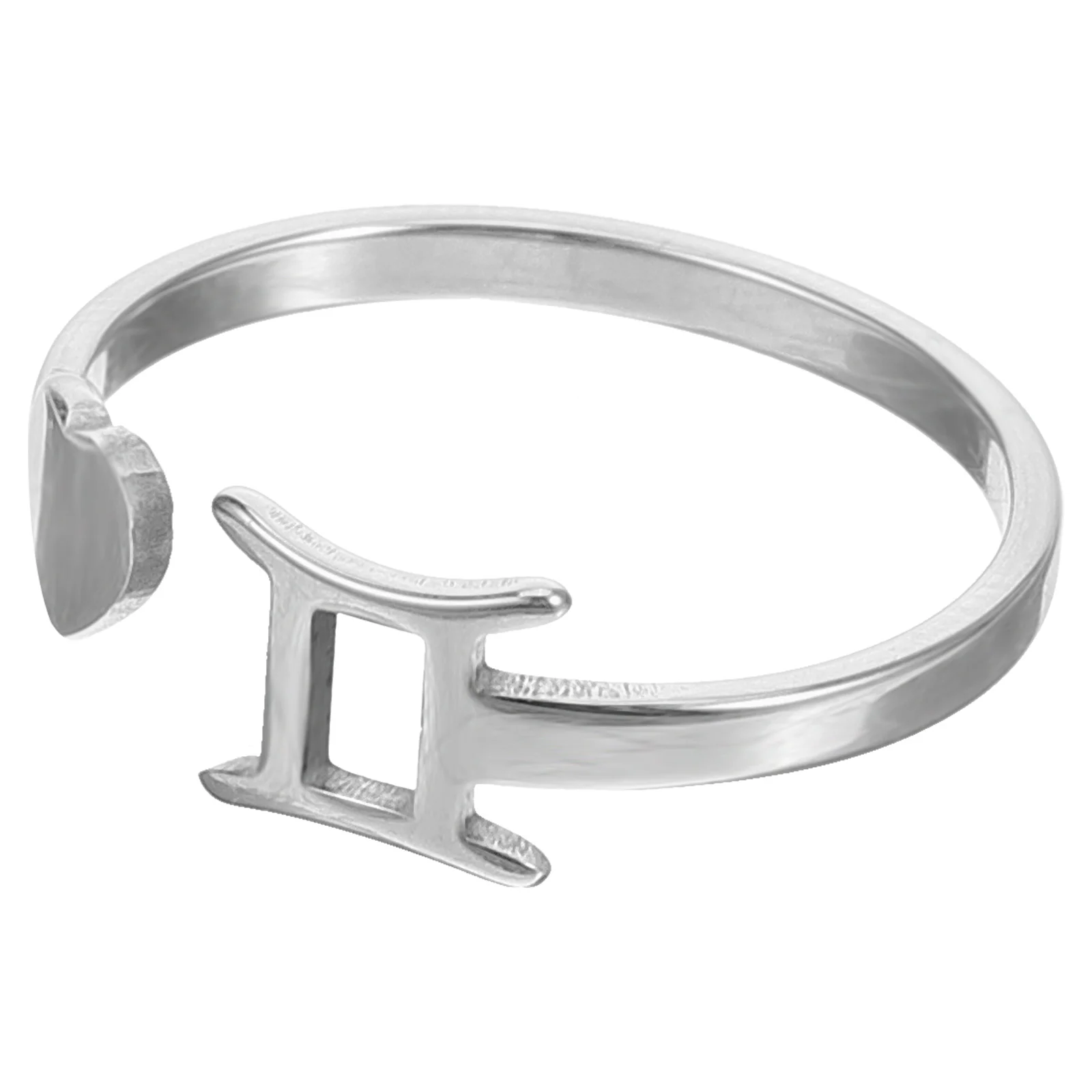 Gemini Open Ring Adjustable Finger Ring for Women Fashionable Jewelry Ladies Jewelry Rings for Women