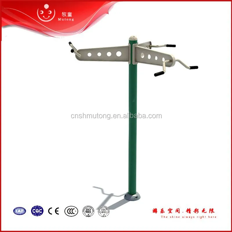 Pull up bar zinc pipe fitness outdoor gym equipment