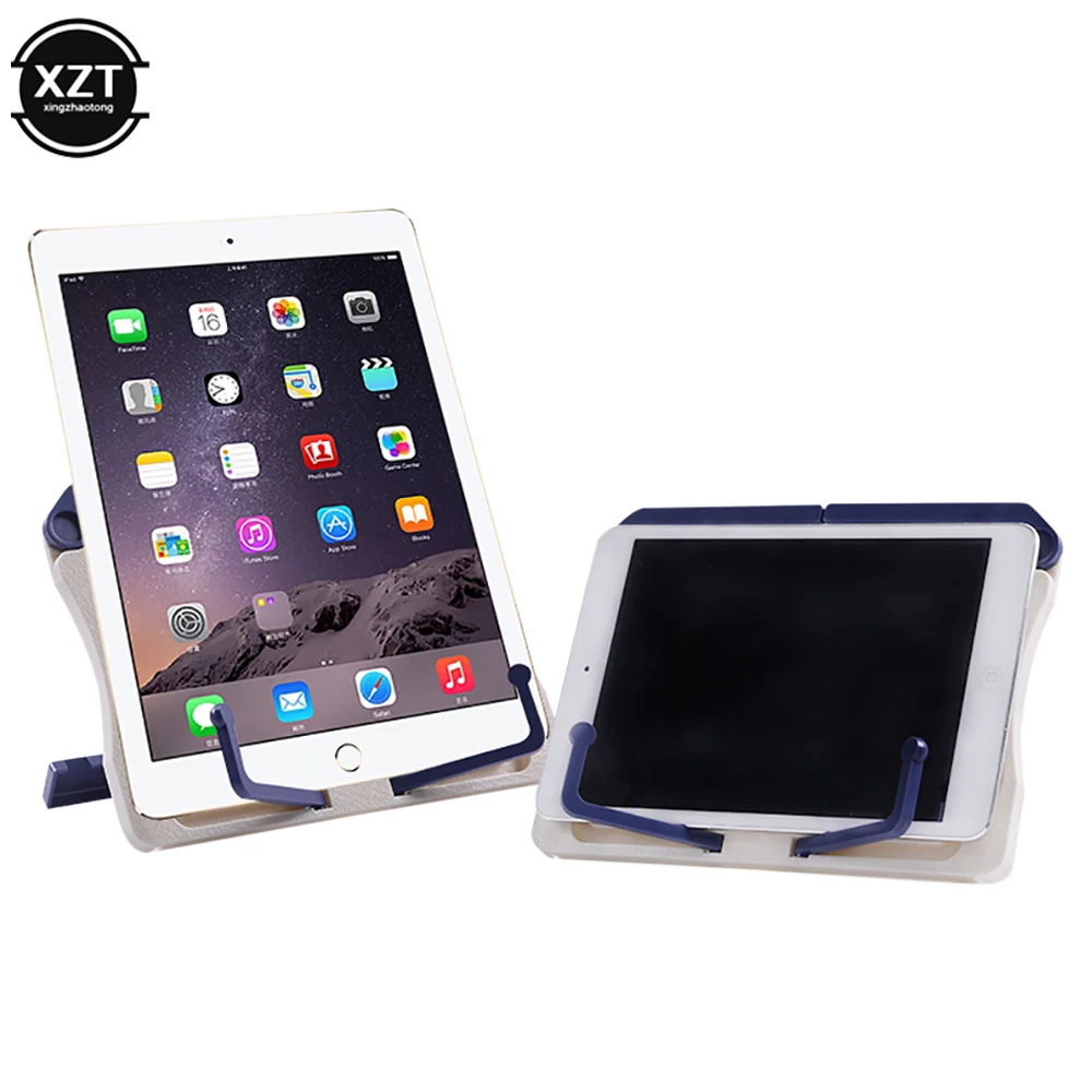 Portable Study Book Holder Reading Book Stand Books Recipe Music Score Shelf Phone Tablet Holder Desk Organizer Office School